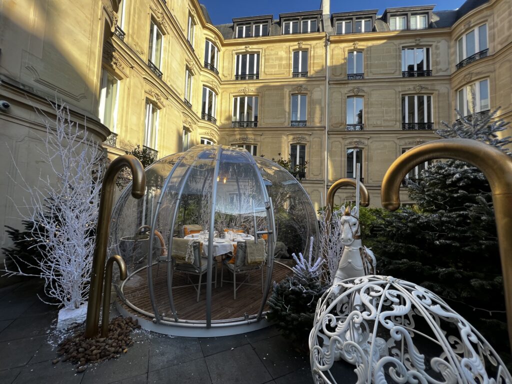 Bulle pour restaurant